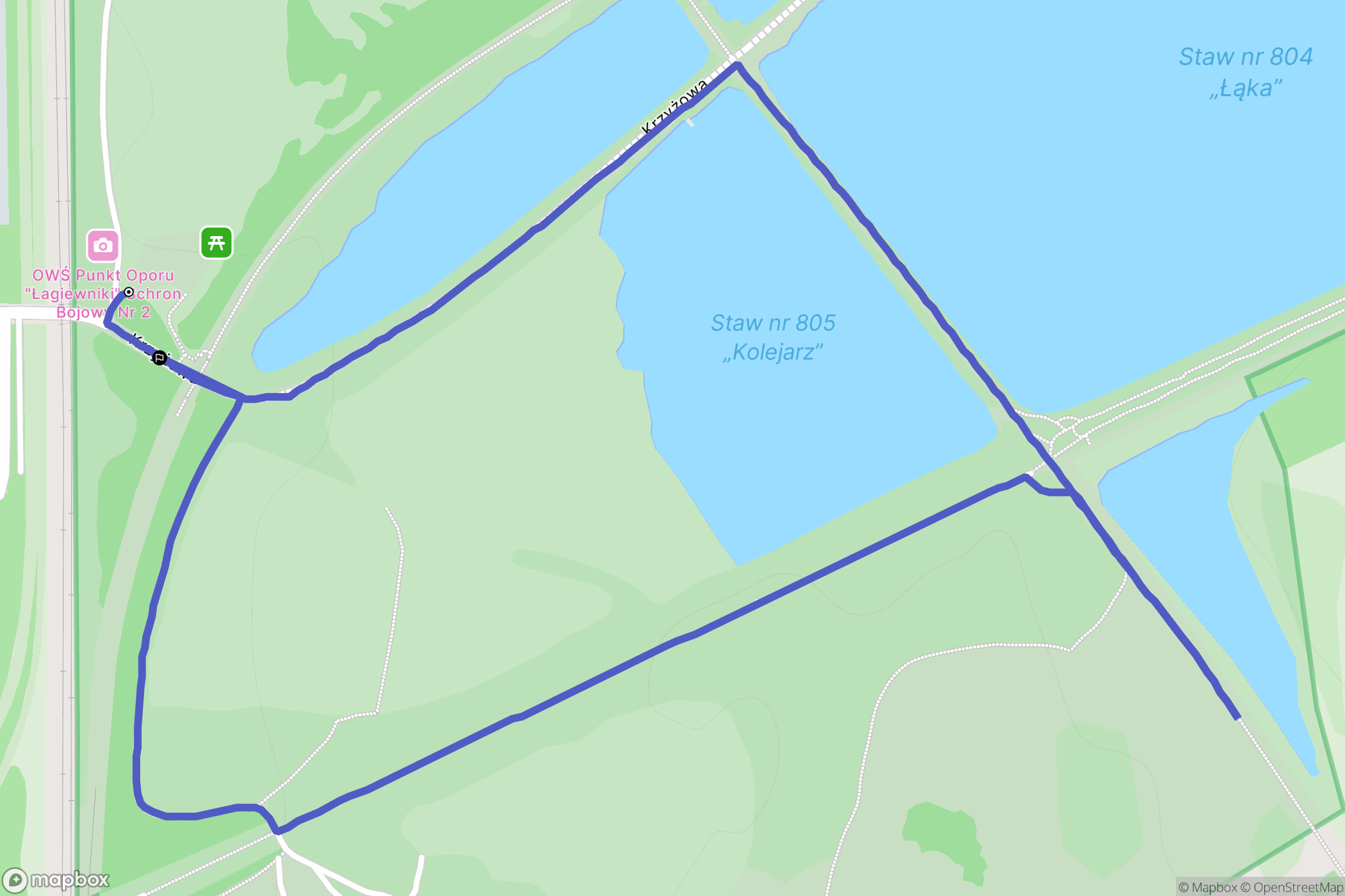 Bytom: mapa trasy - Poland