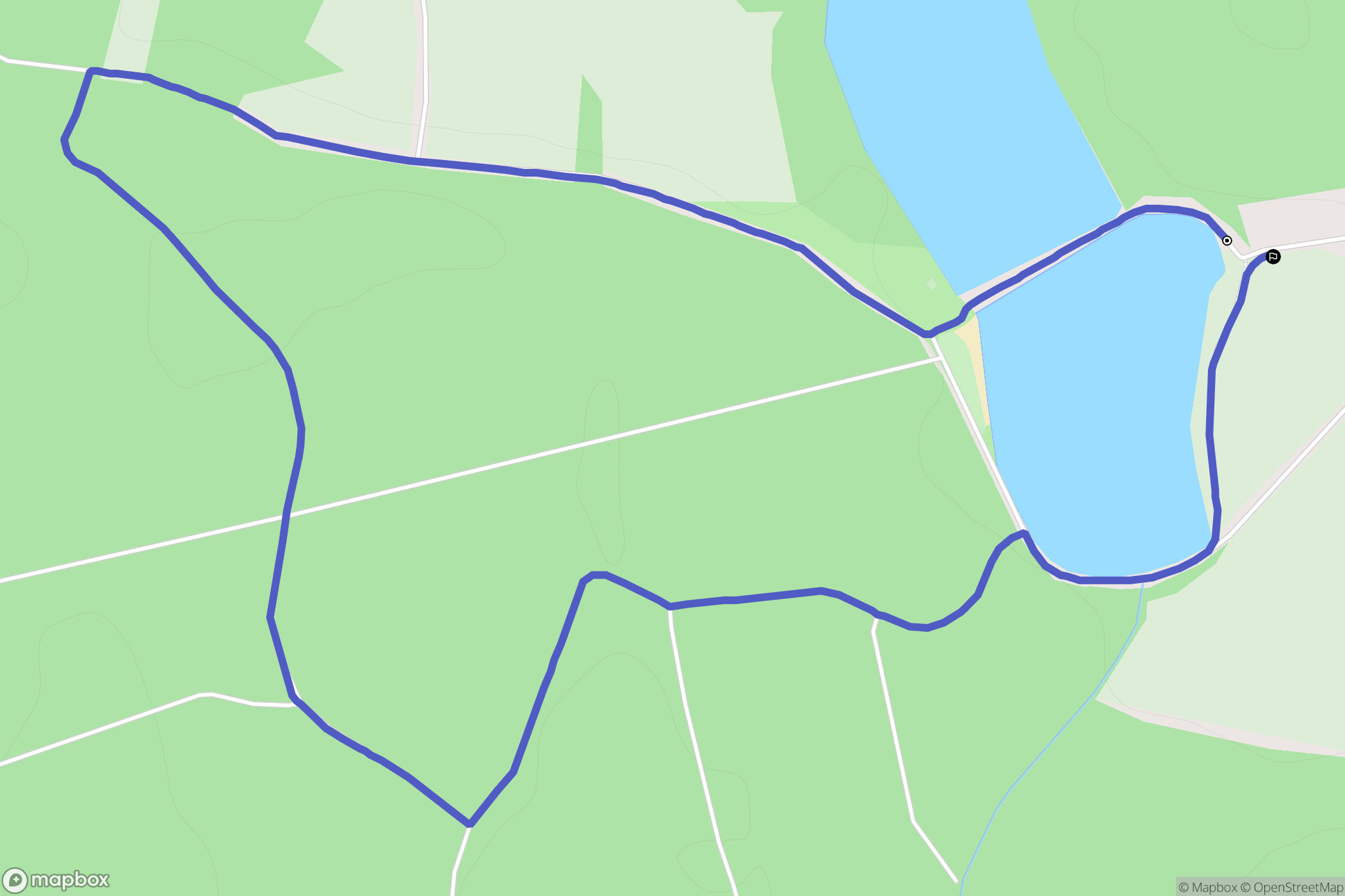 Suszec: mapa trasy - Poland