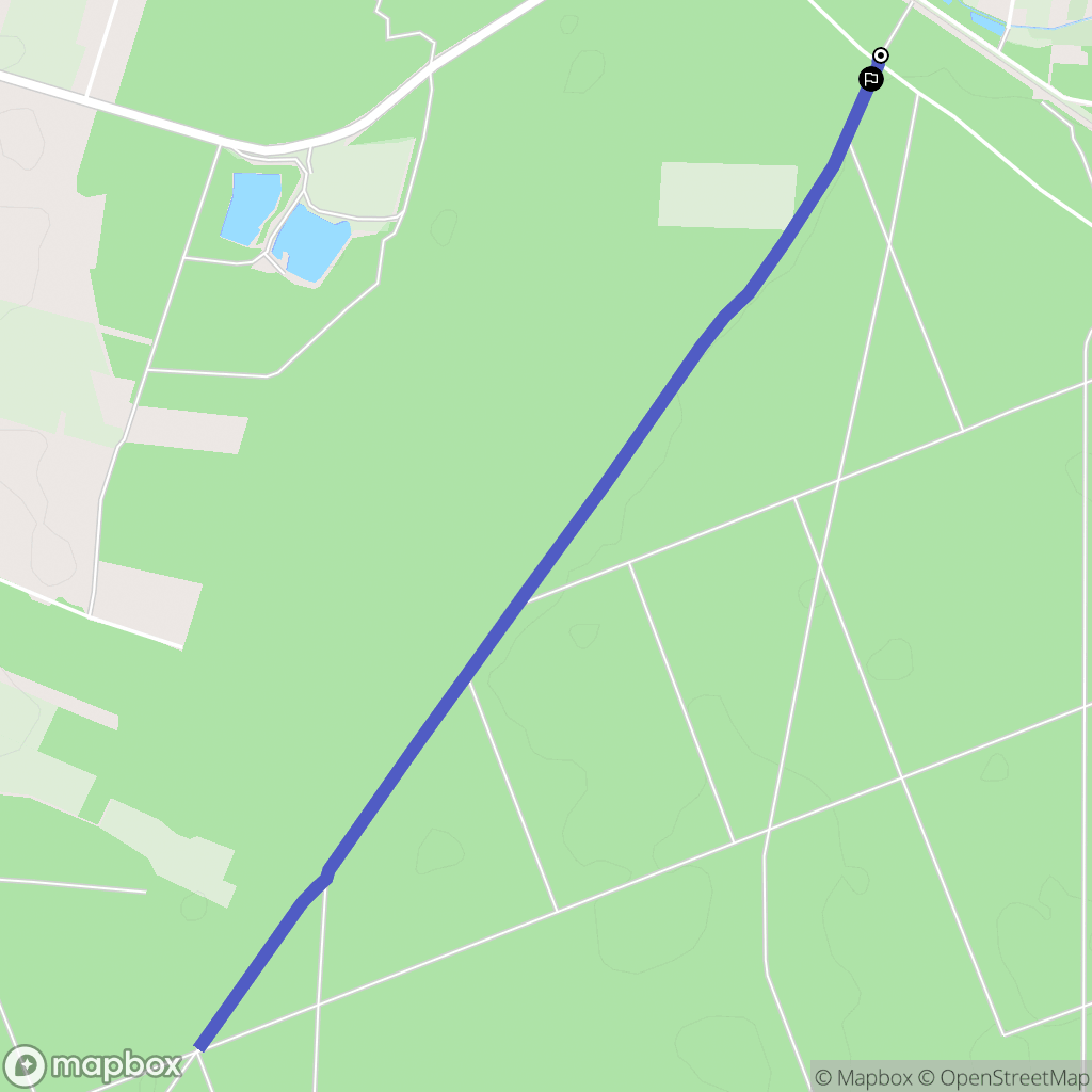 Lubicz Górny: mapa trasy - Poland
