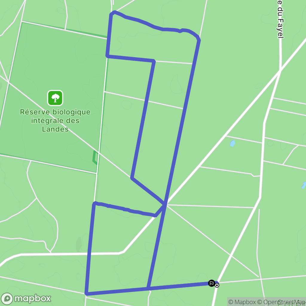 Vatteville-la-Rue : carte du parcours de randonnée - France