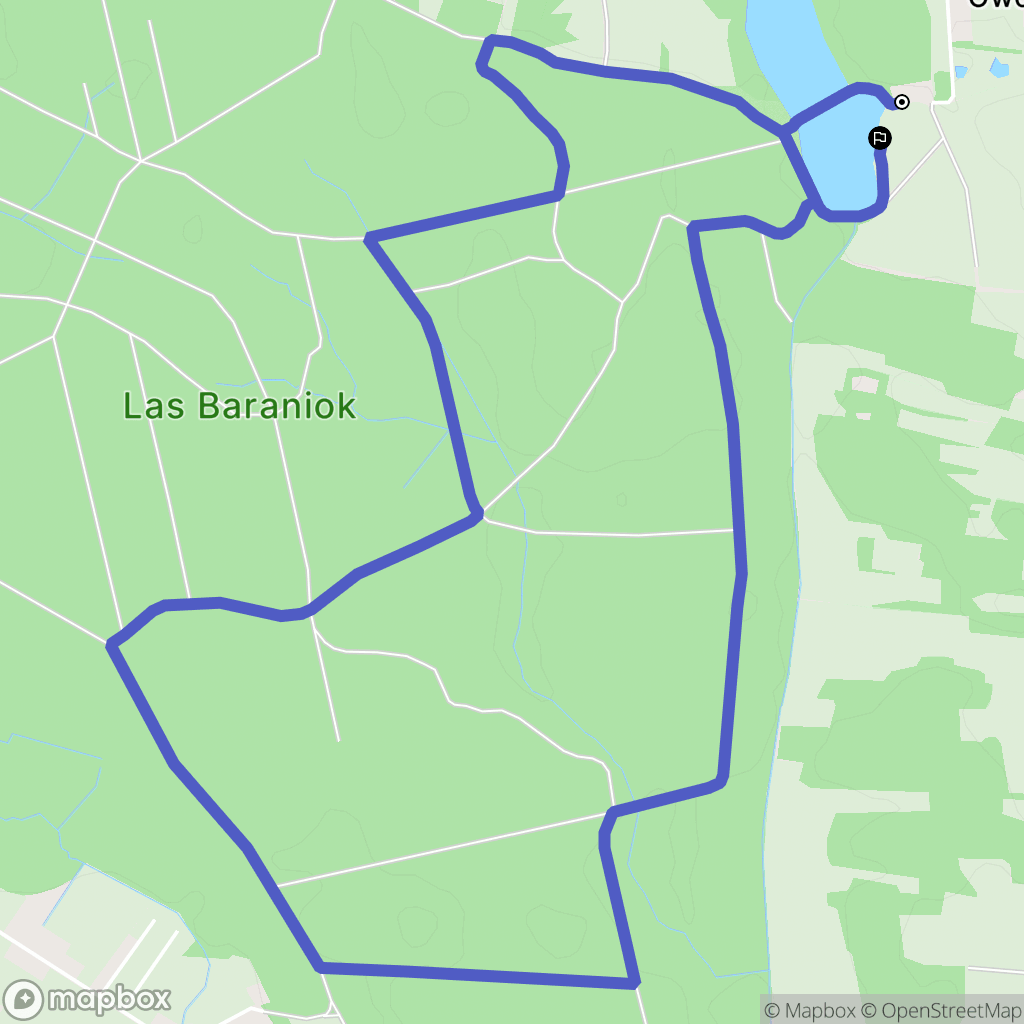 Suszec: mapa trasy - Poland