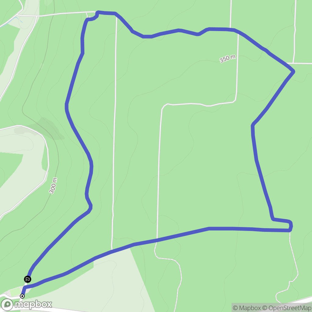 Thuilley-aux-Groseilles : carte du parcours de randonnée - France