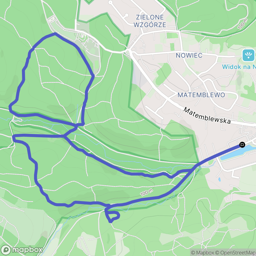 Gdańsk: mapa trasy - Poland