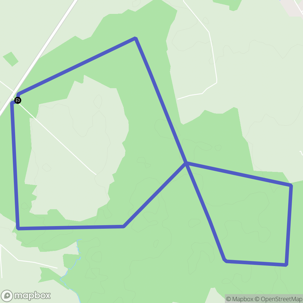 Jouarre : carte du parcours de randonnée - France