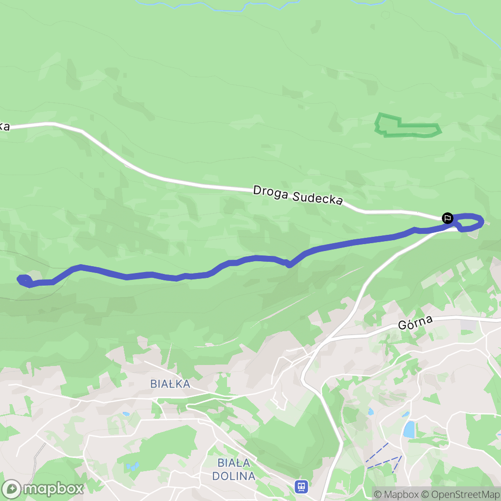Szklarska Poręba: mapa trasy - Poland