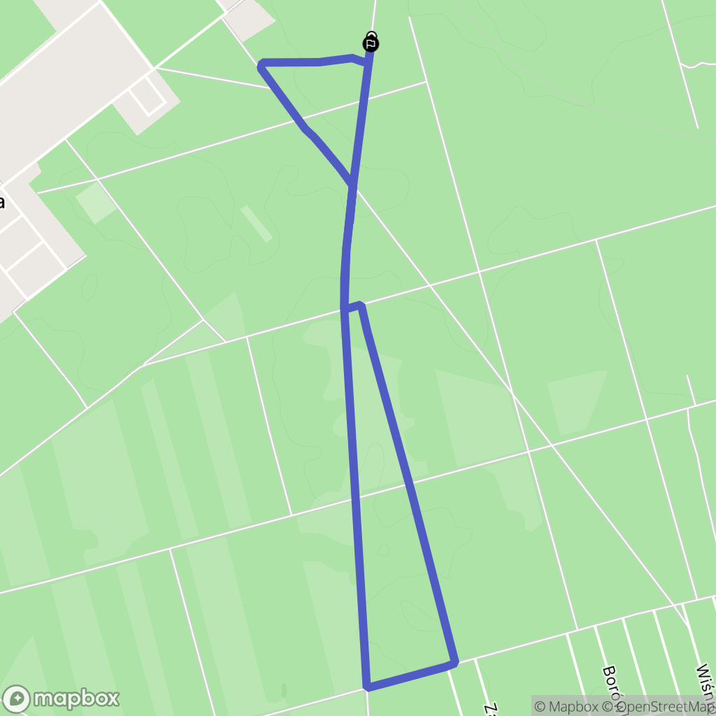 Duraj: mapa trasy - Poland
