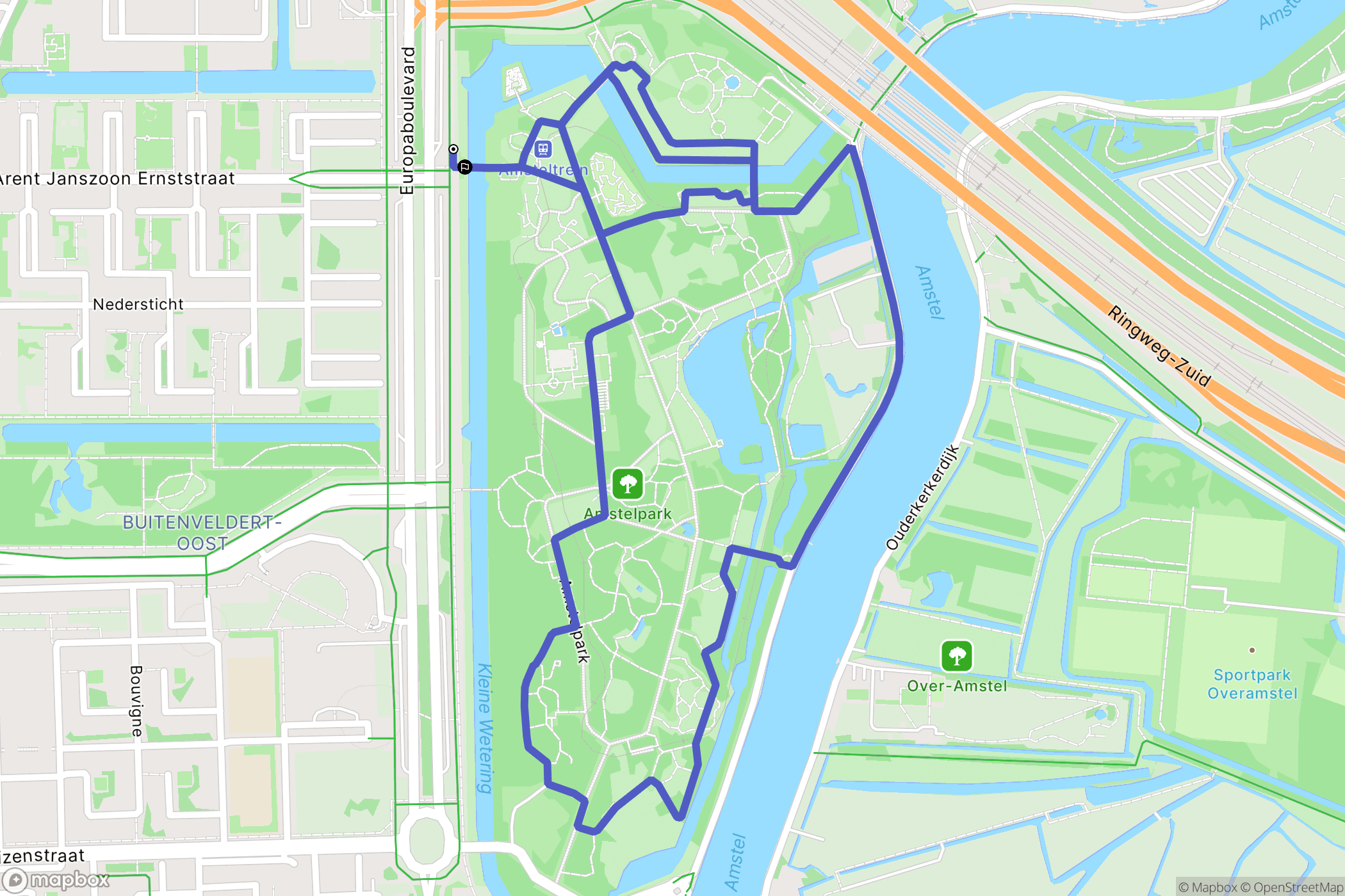Amsterdam: routekaart voor buitenactiviteiten - Netherlands
