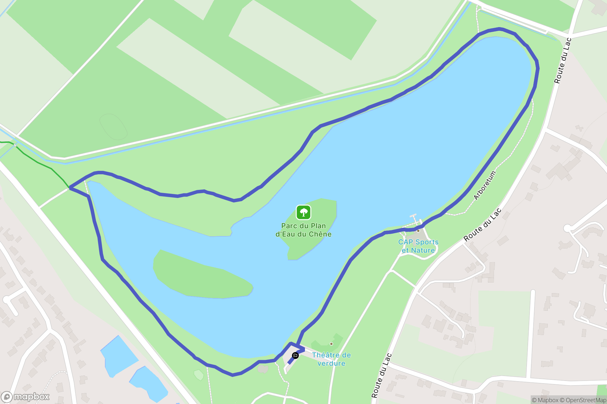 Saint-Julien-de-Concelles : carte du parcours de randonnée - France