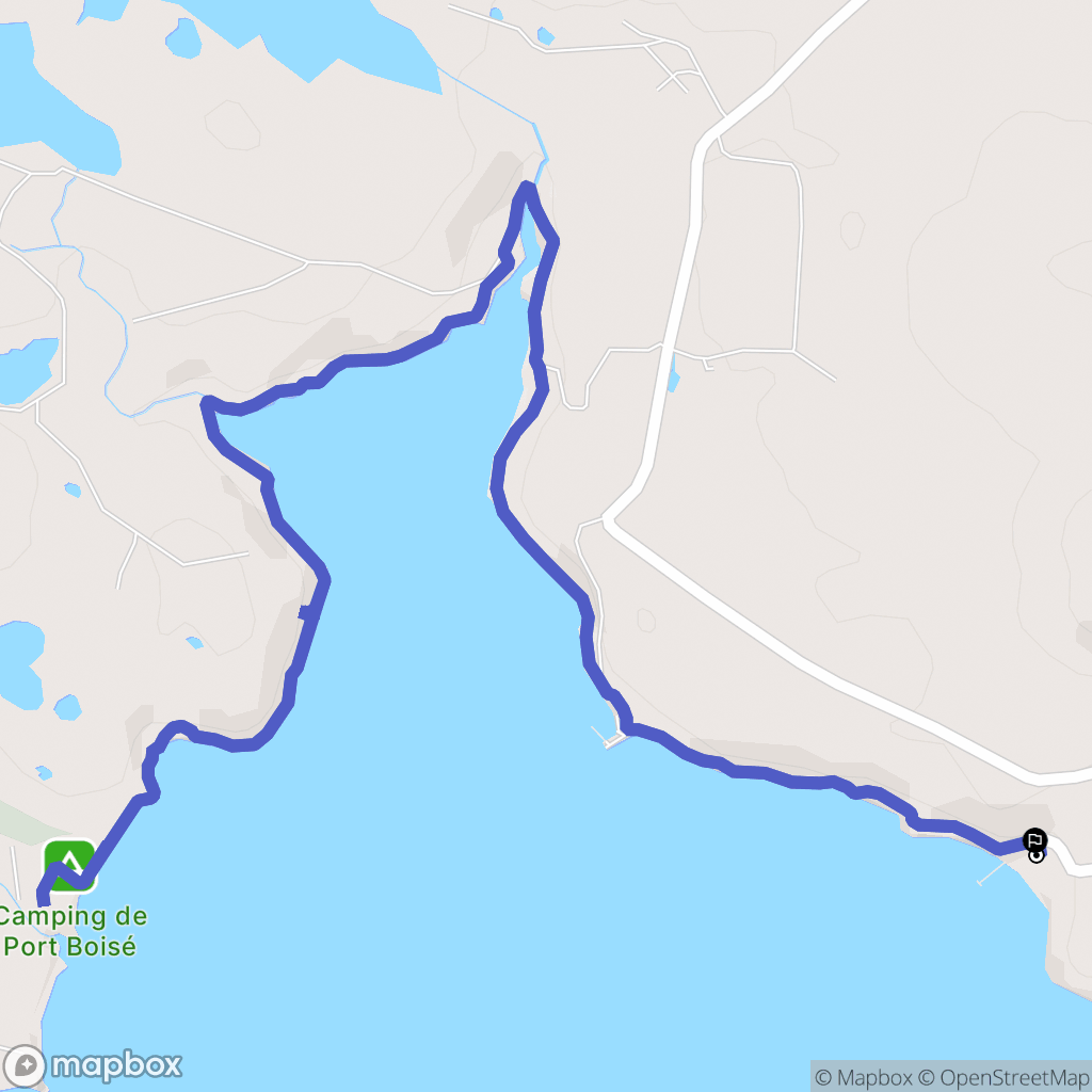 Le Mont-Dore : carte du parcours de randonnée - France