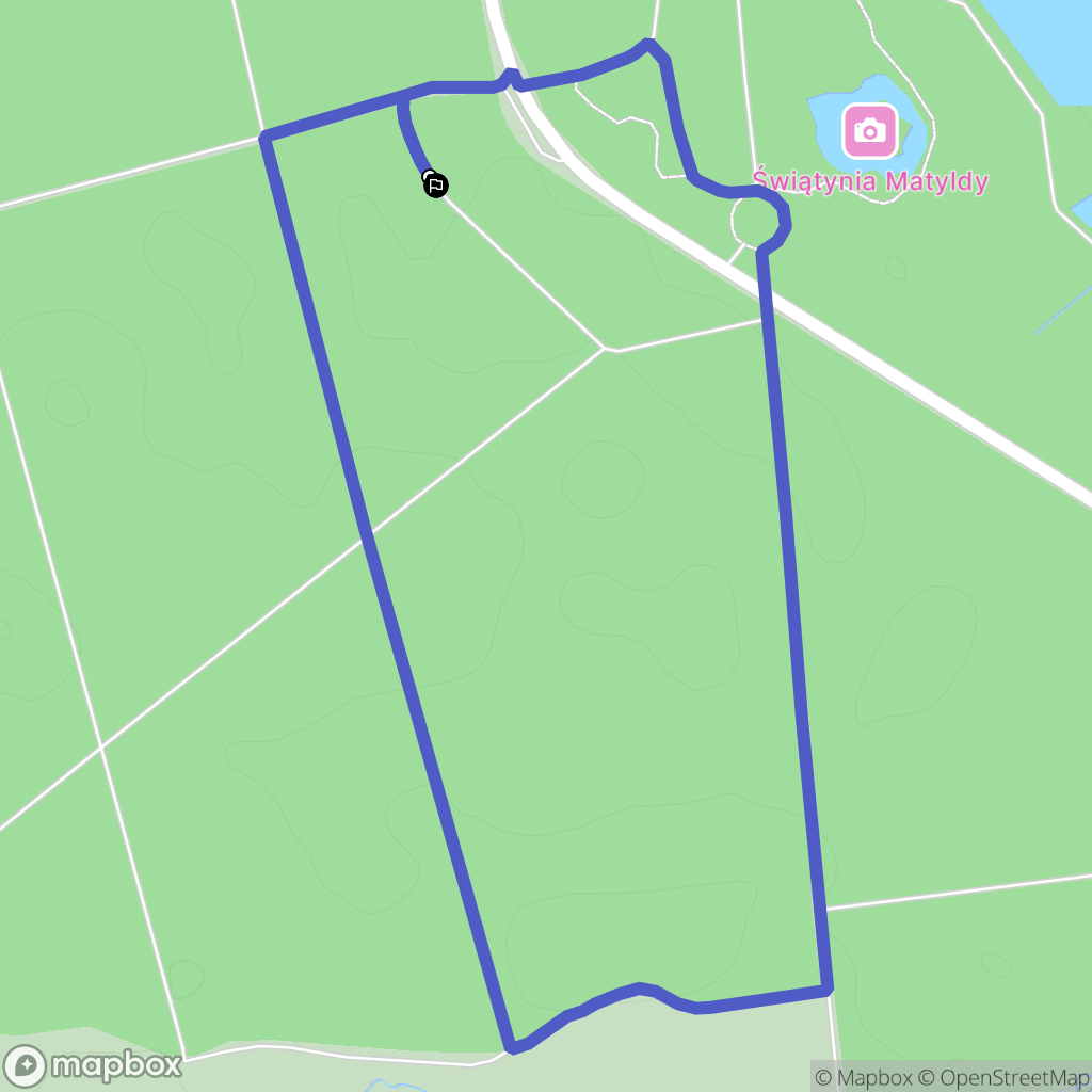 Pokój: mapa trasy - Poland