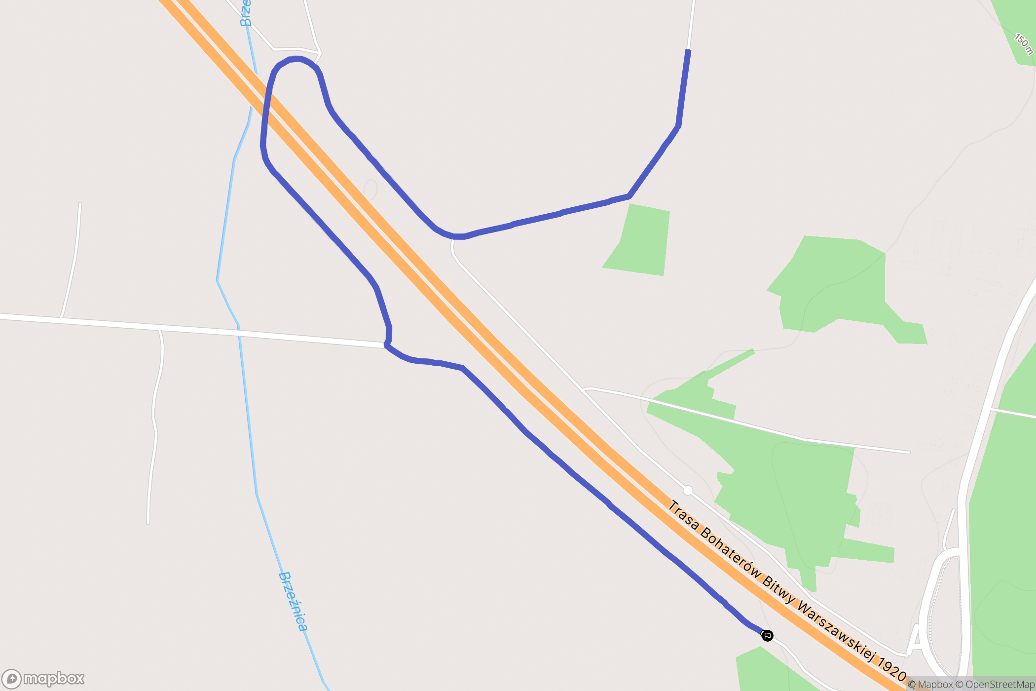 Polesie: mapa trasy - Poland