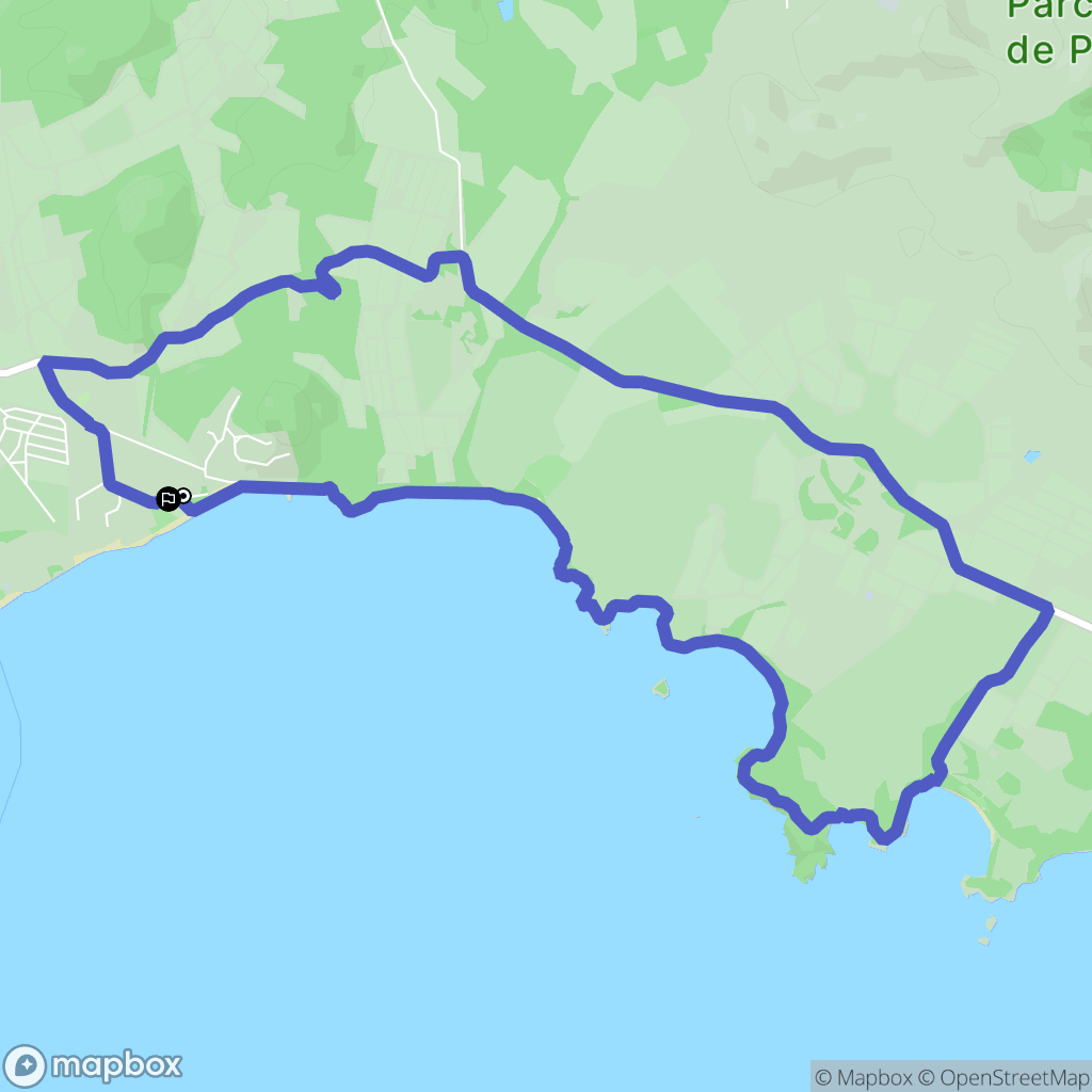La Londe-les-Maures : carte du parcours de randonnée - France