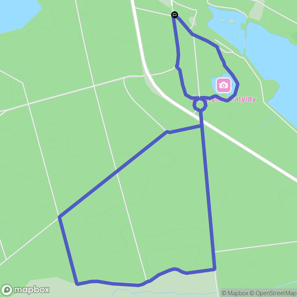 Pokój: mapa trasy - Poland