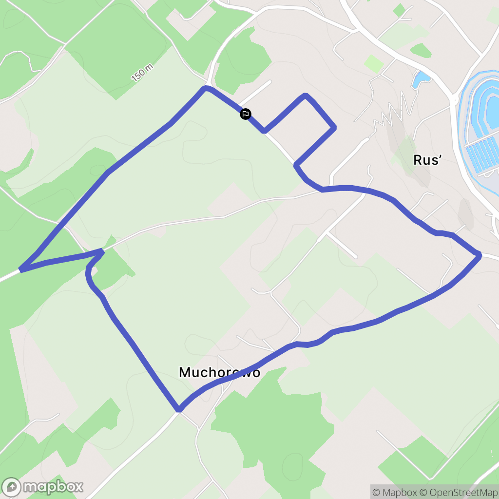 Ruś: mapa trasy - Poland