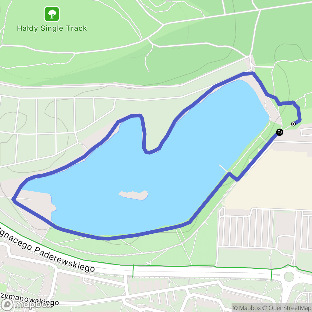 Konin: mapa trasy - Poland