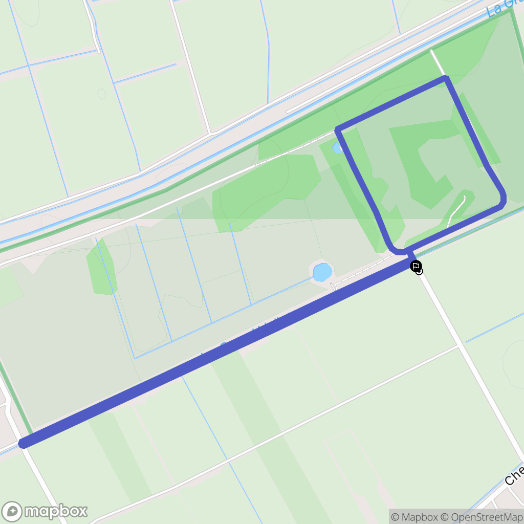 Monteux : carte du parcours de randonnée - France