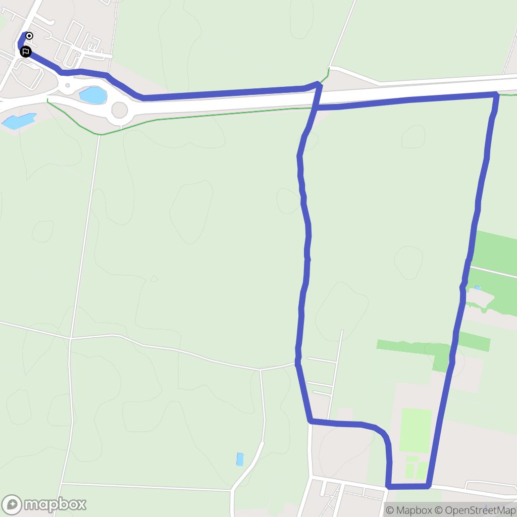 Avrainville : carte du parcours de randonnée - France