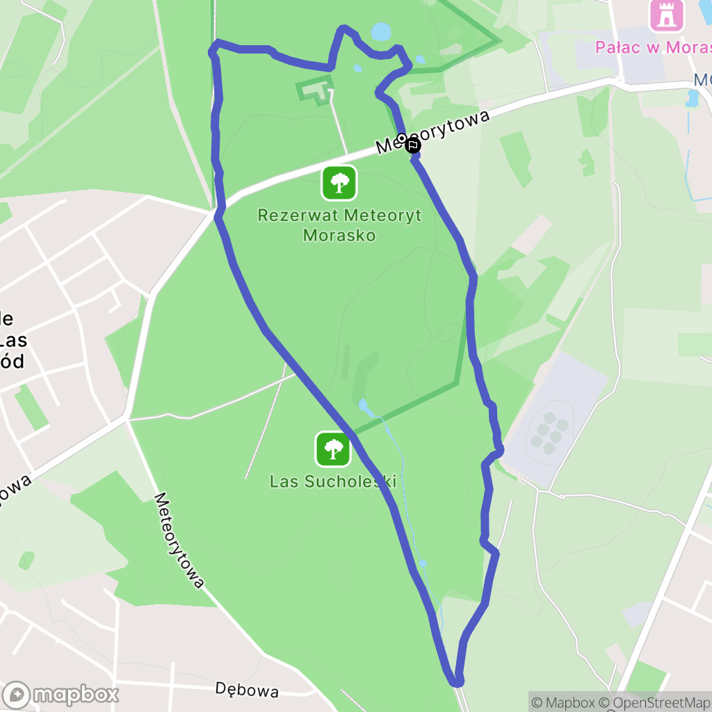 Poznań: mapa trasy - Poland