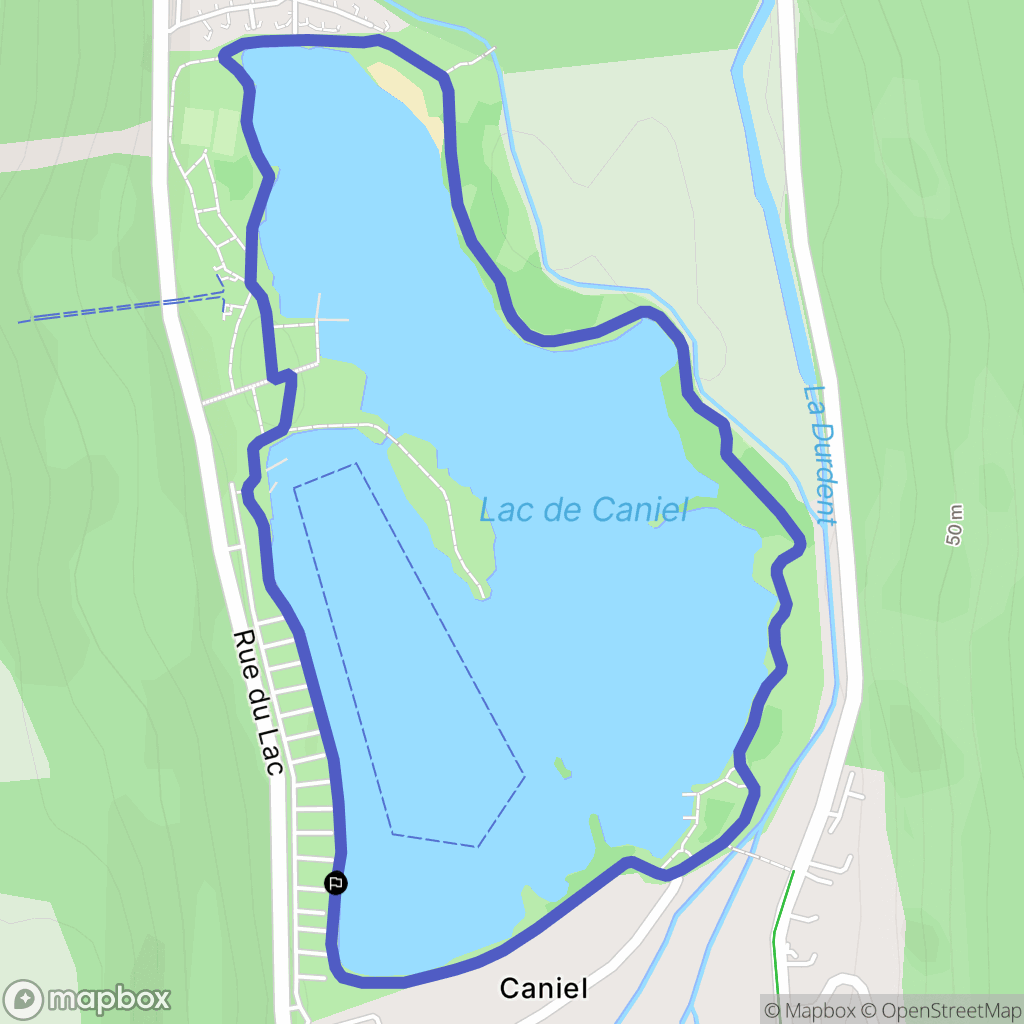 Clasville : carte du parcours de randonnée - France
