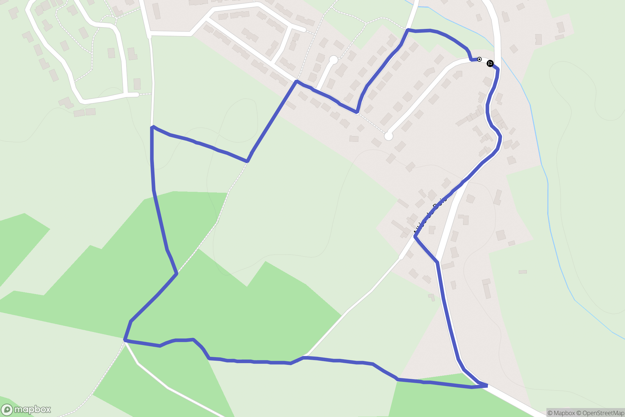 Morthomiers : carte du parcours de randonnée - France