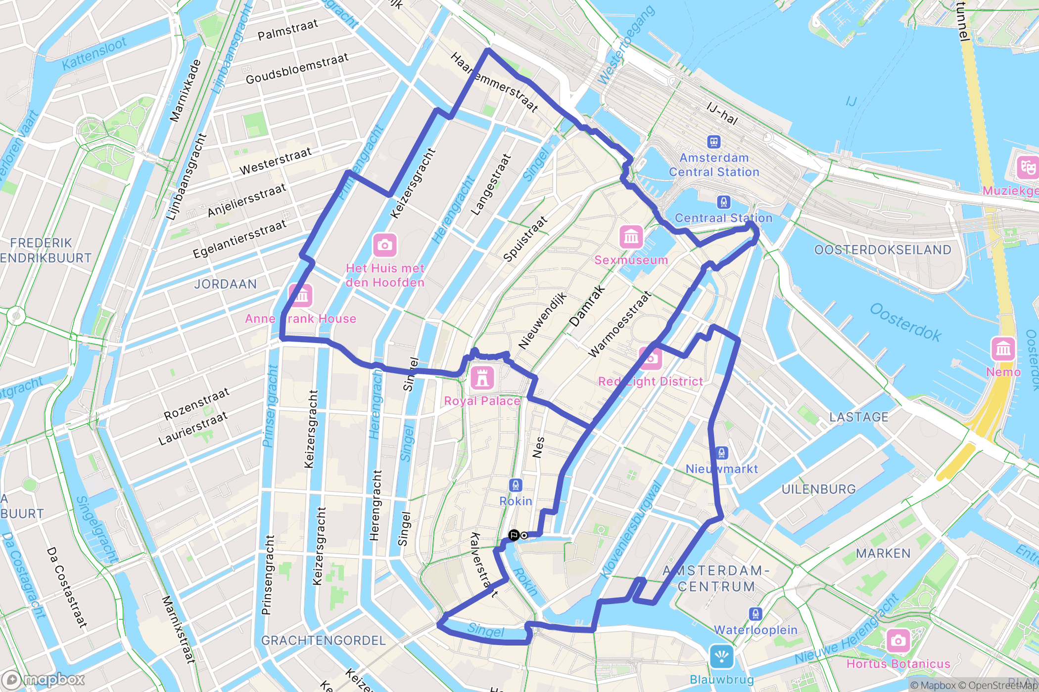 Amsterdam: routekaart voor buitenactiviteiten - Netherlands
