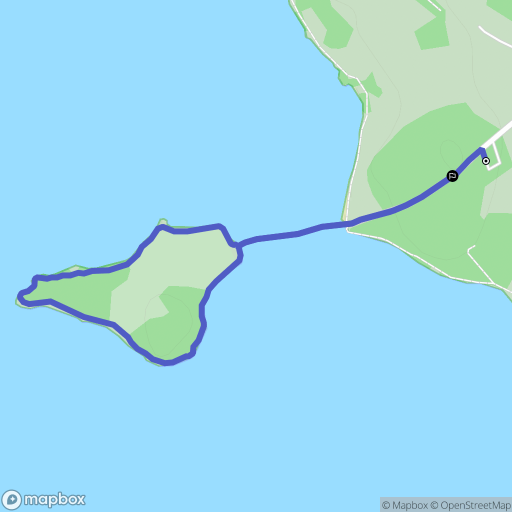 Baden : carte du parcours de randonnée - France