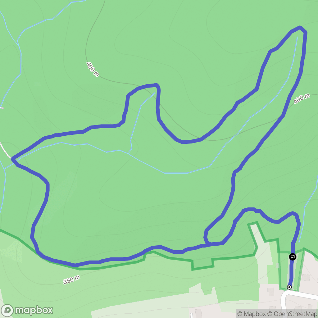 Bykowce: mapa trasy - Poland