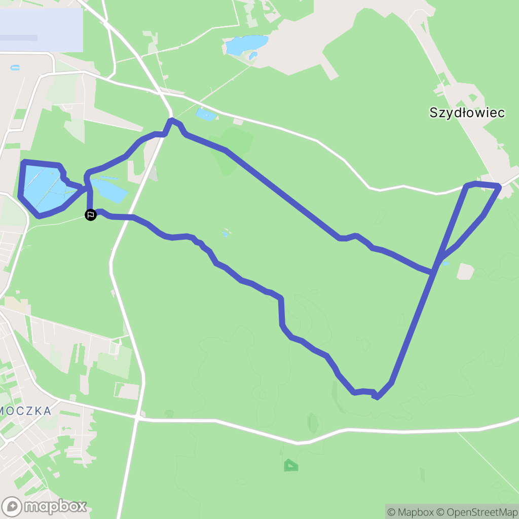 Mielec: mapa trasy - Poland