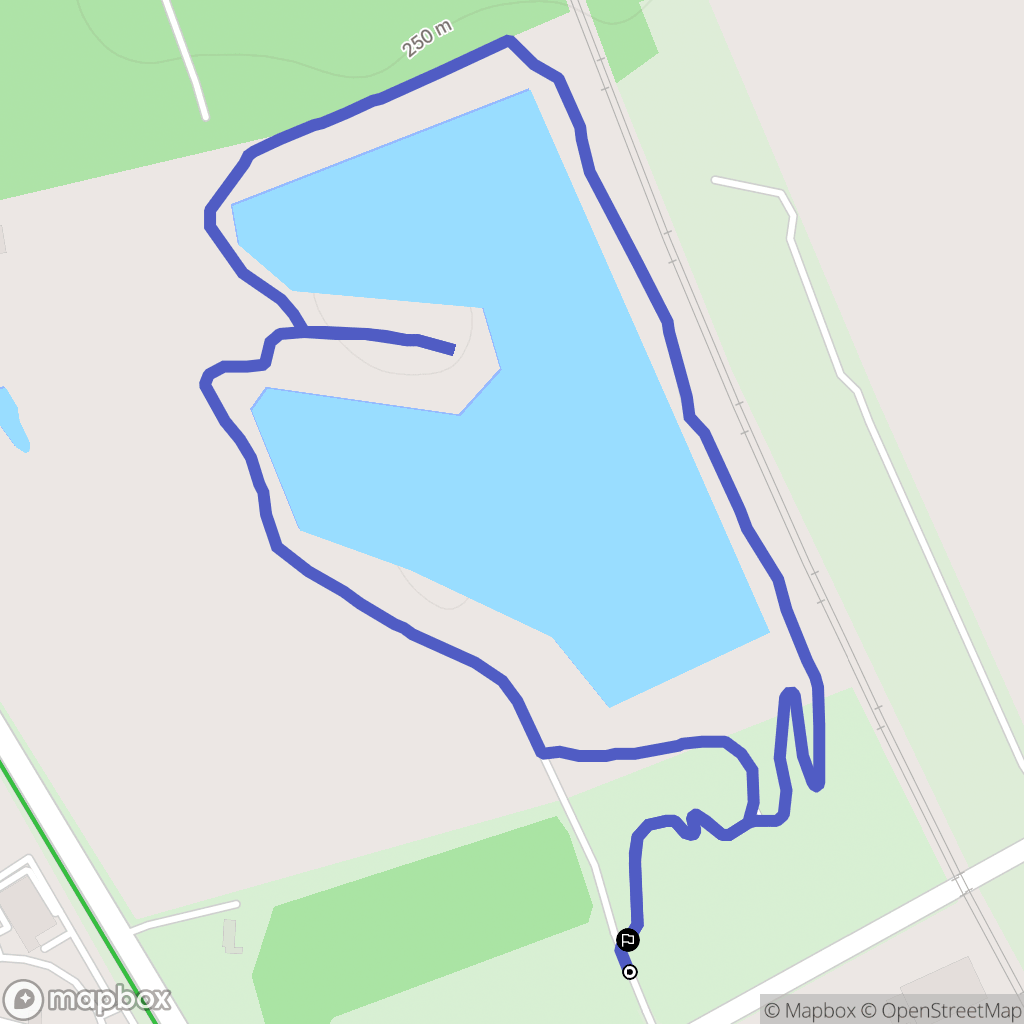 Sierentz : carte du parcours de randonnée - France