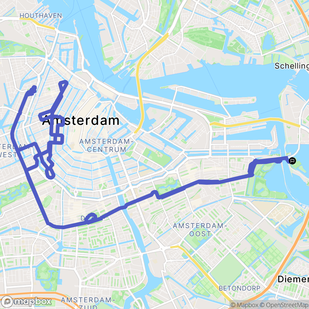 Amsterdam: routekaart voor buitenactiviteiten - Netherlands