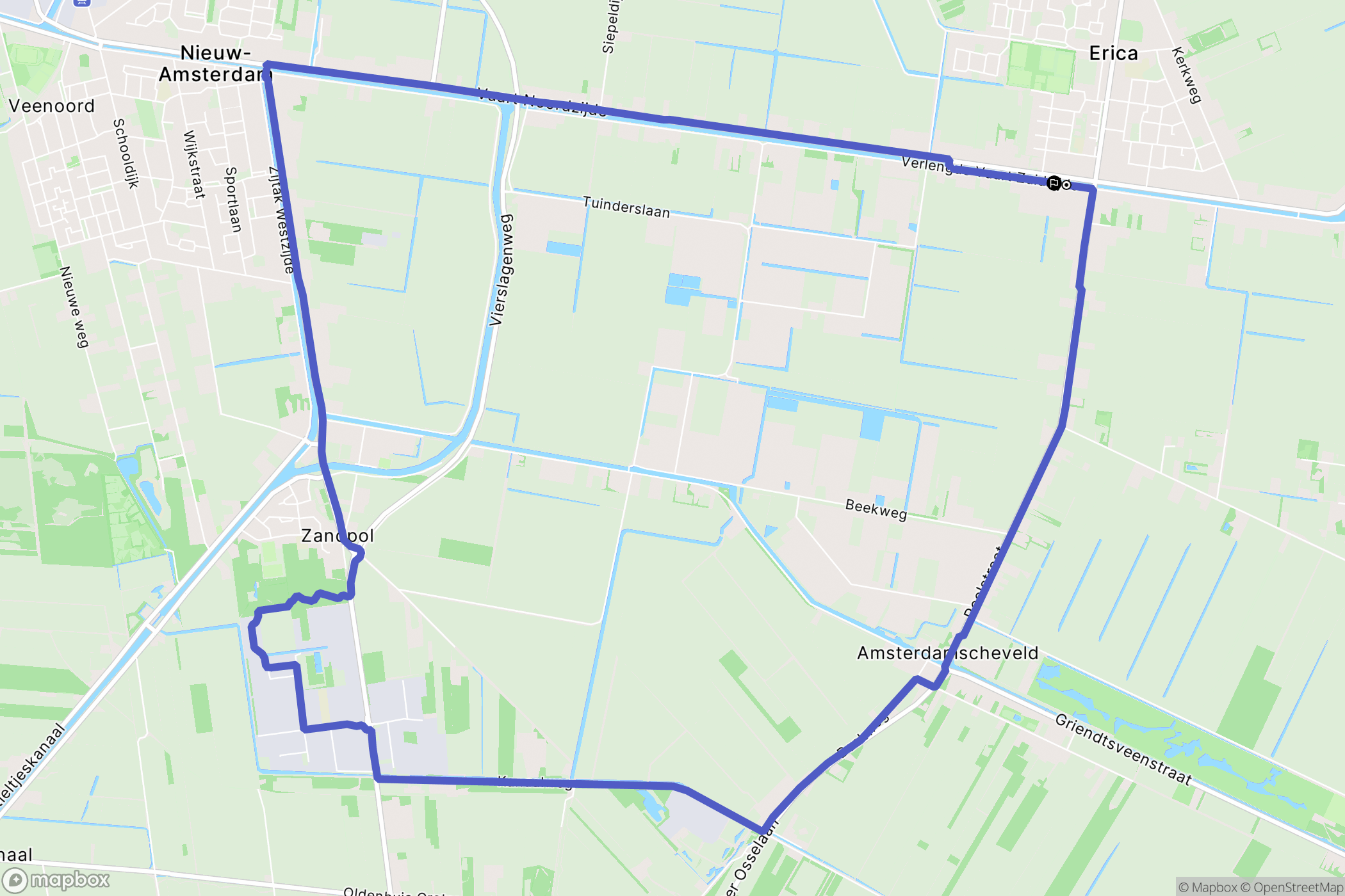 Erica: routekaart voor buitenactiviteiten - Netherlands