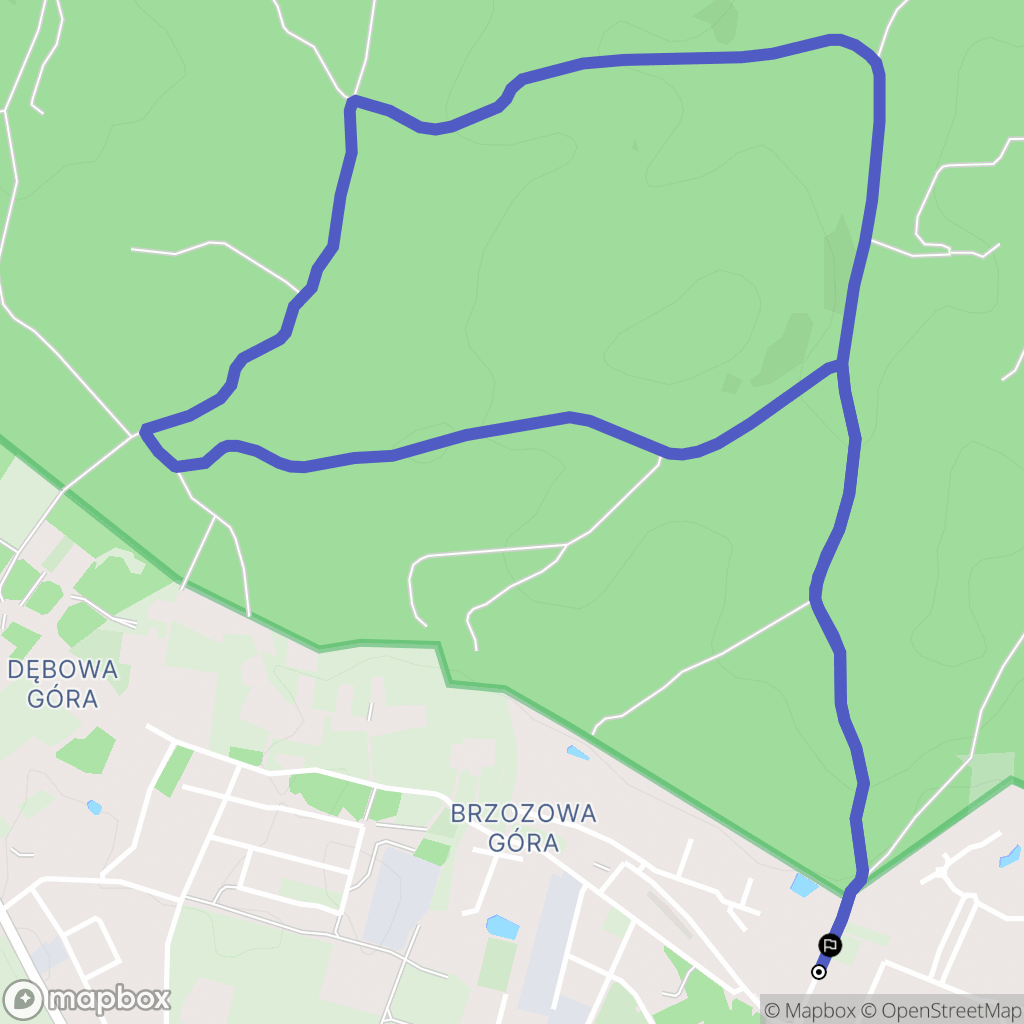 Gdynia: mapa trasy - Poland