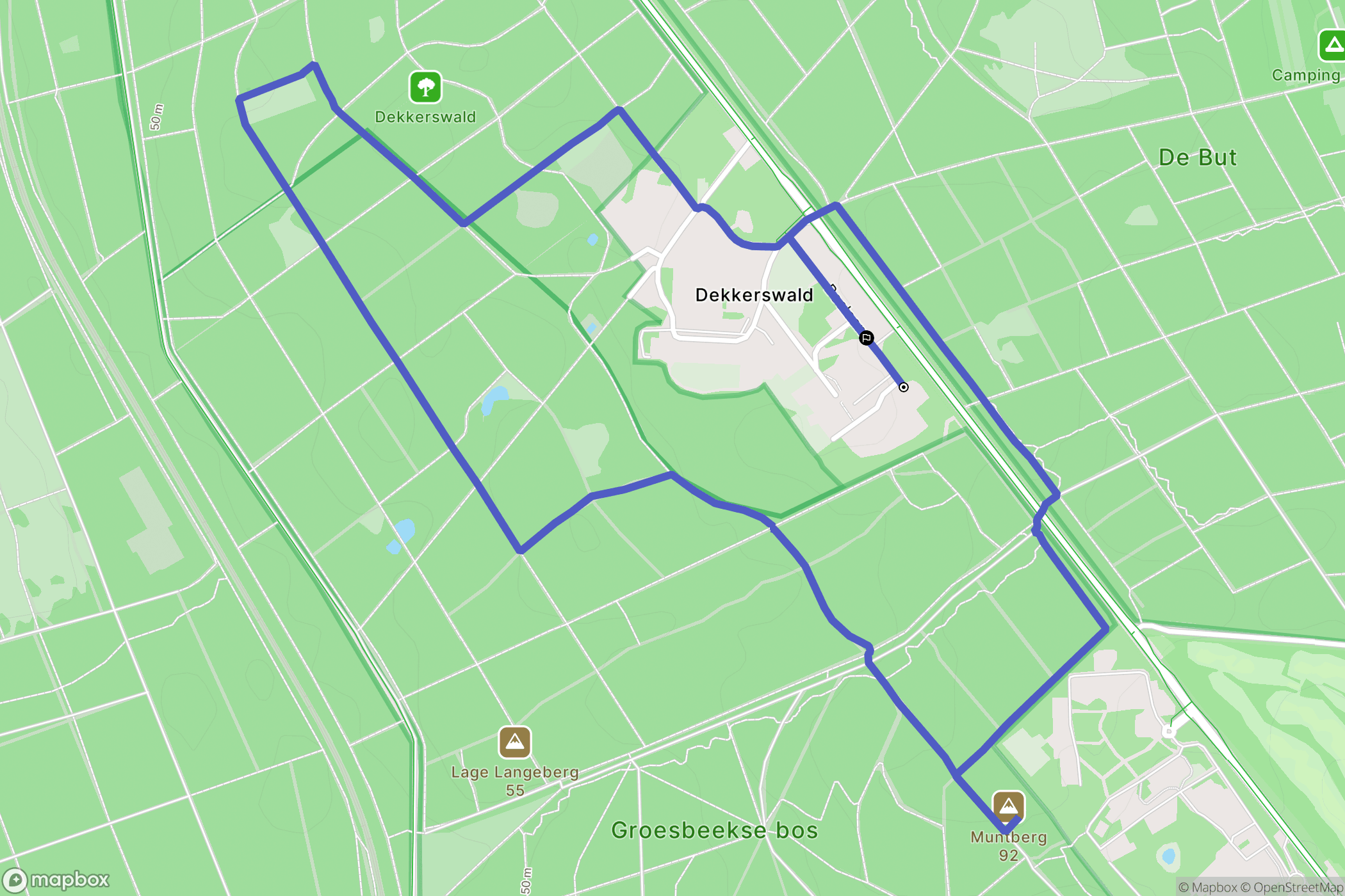 Groesbeek: routekaart voor buitenactiviteiten - Netherlands