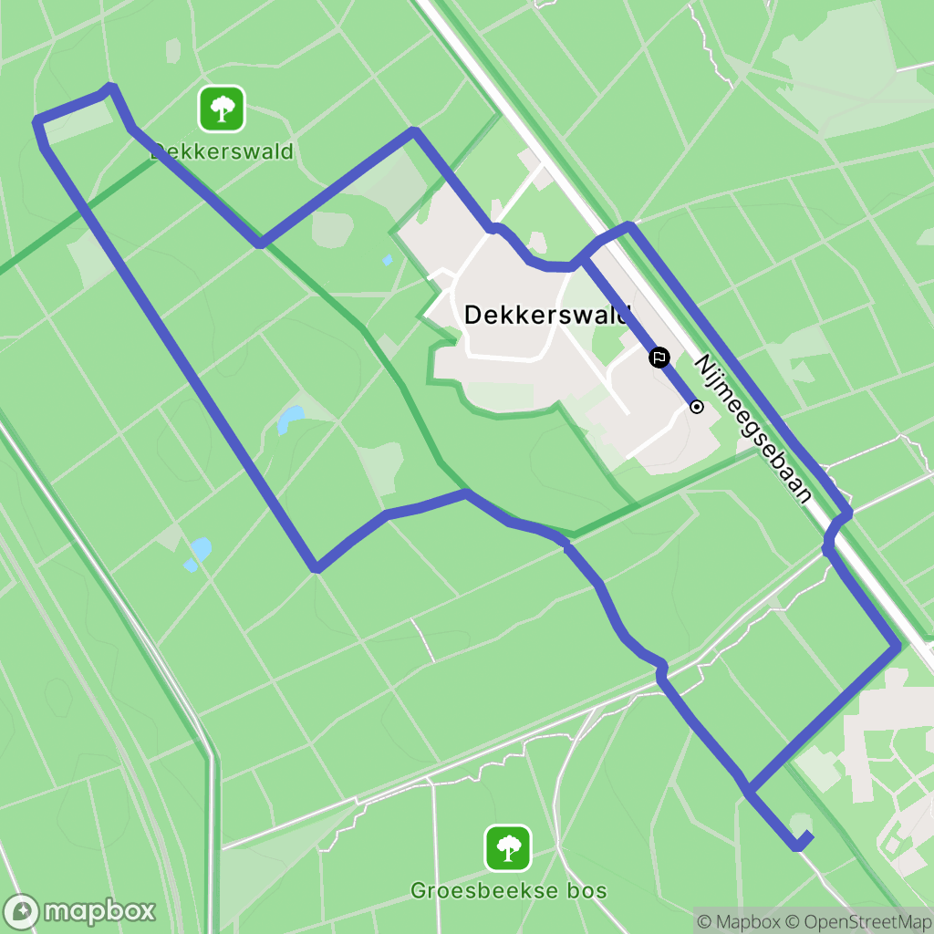 Groesbeek: routekaart voor buitenactiviteiten - Netherlands