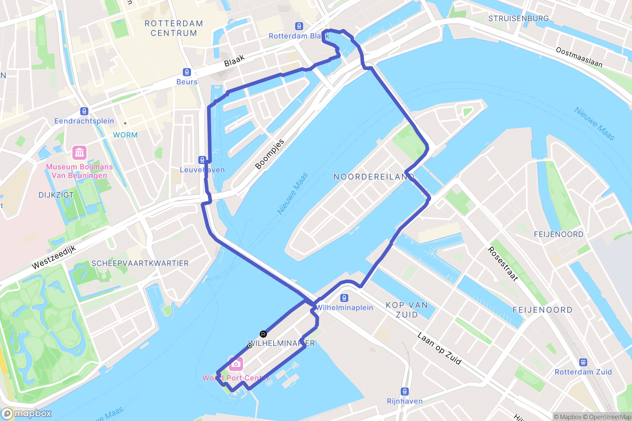 Rotterdam: routekaart voor buitenactiviteiten - Netherlands
