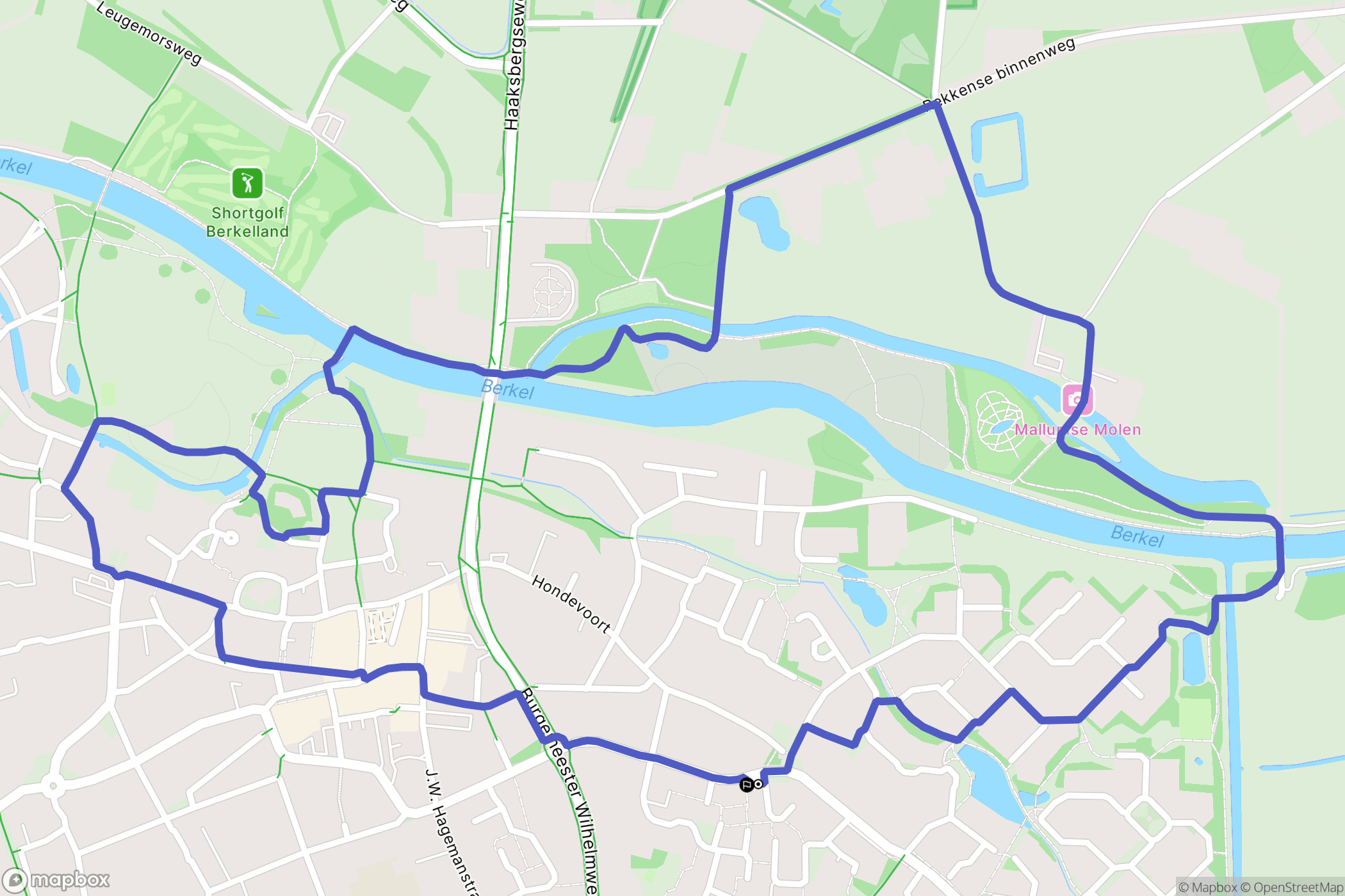 Eibergen: routekaart voor buitenactiviteiten - Netherlands
