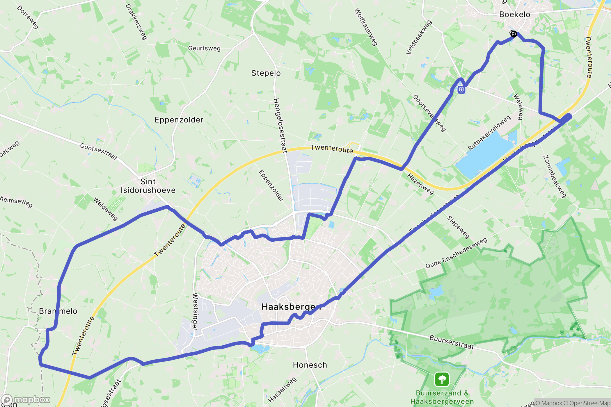 Enschede: routekaart voor buitenactiviteiten - Netherlands