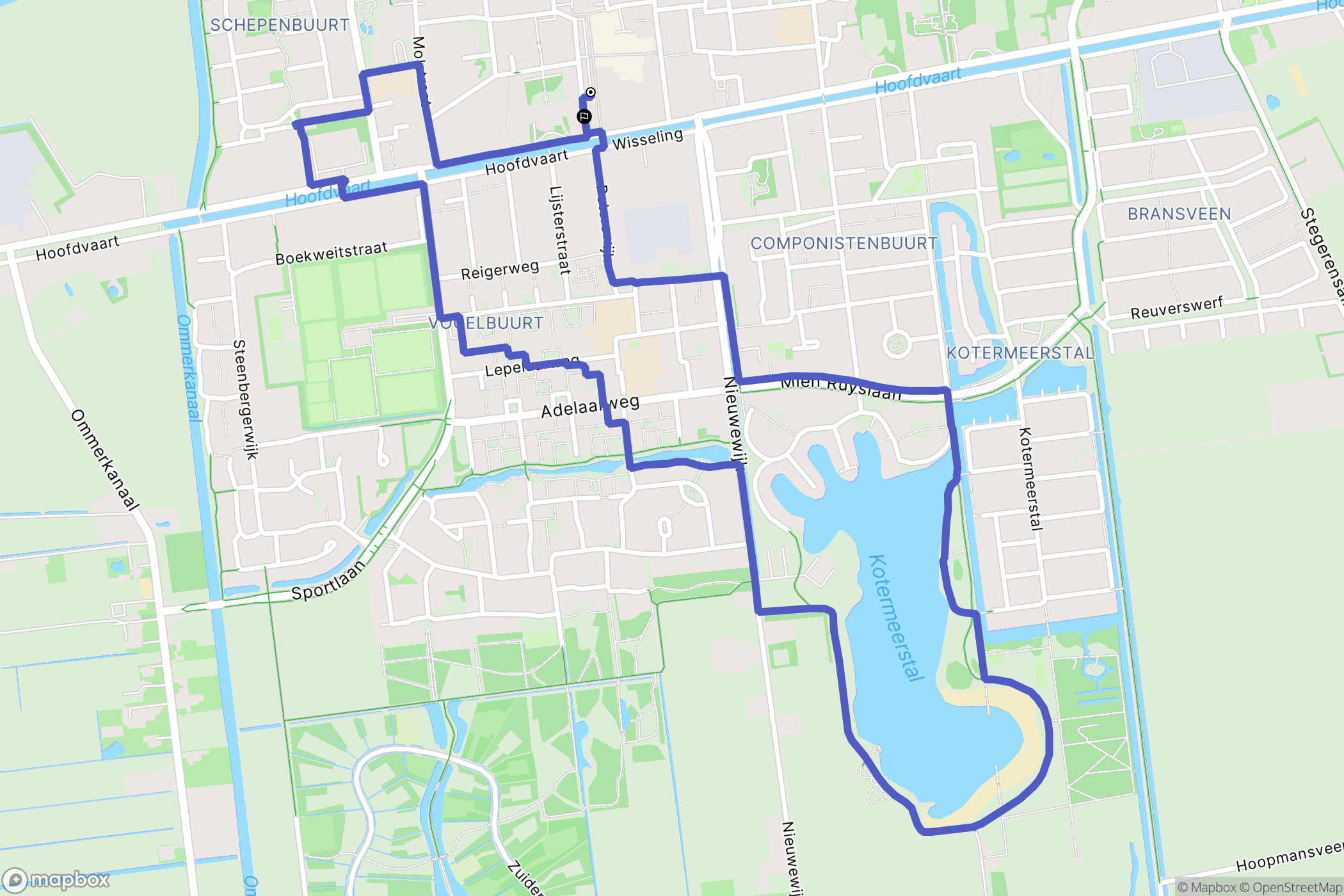 Dedemsvaart: routekaart voor buitenactiviteiten - Netherlands