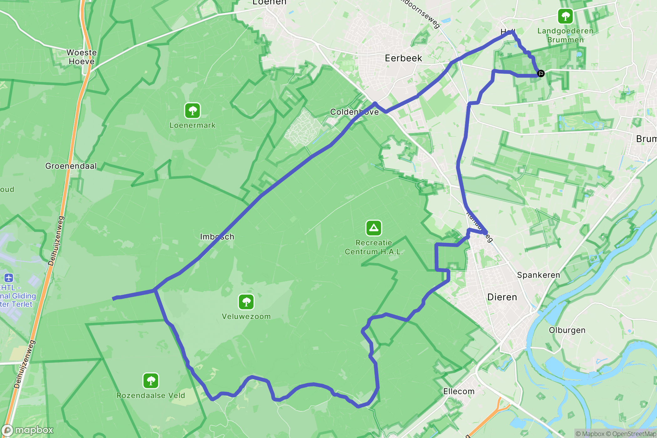 Hall: routekaart voor buitenactiviteiten - Netherlands