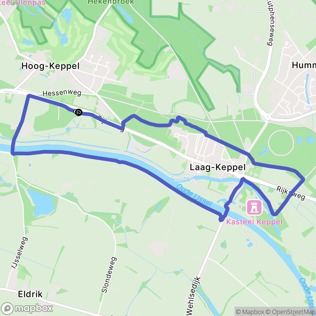 Hoog-Keppel: routekaart voor buitenactiviteiten - Netherlands