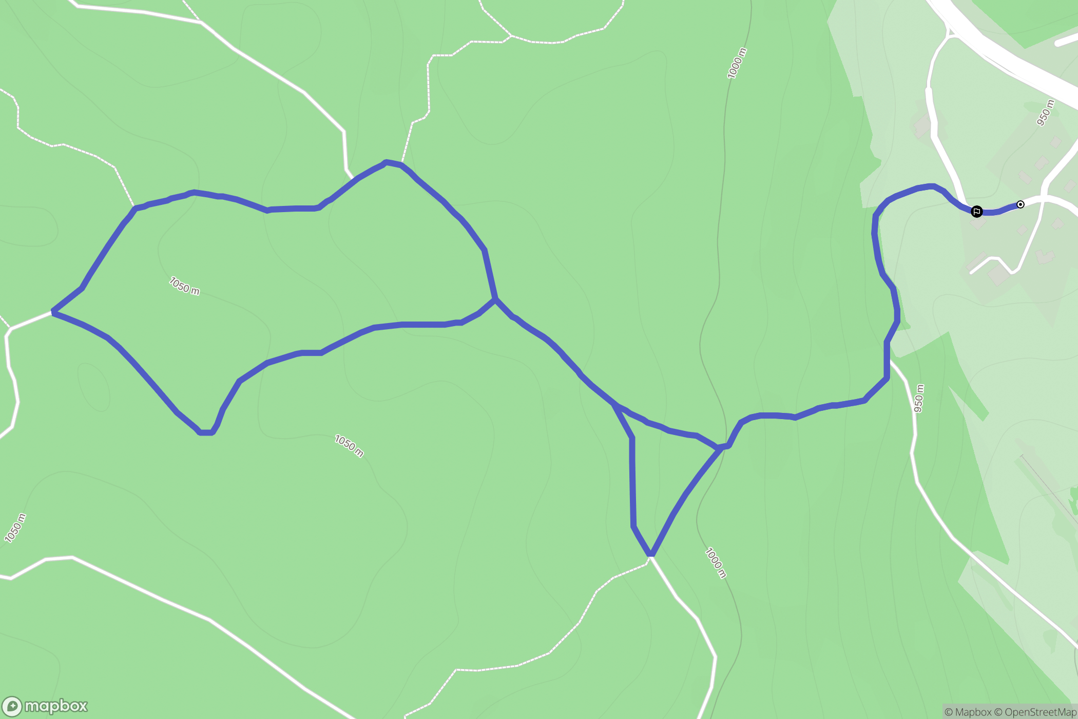 Morbier : carte du parcours de randonnée - France
