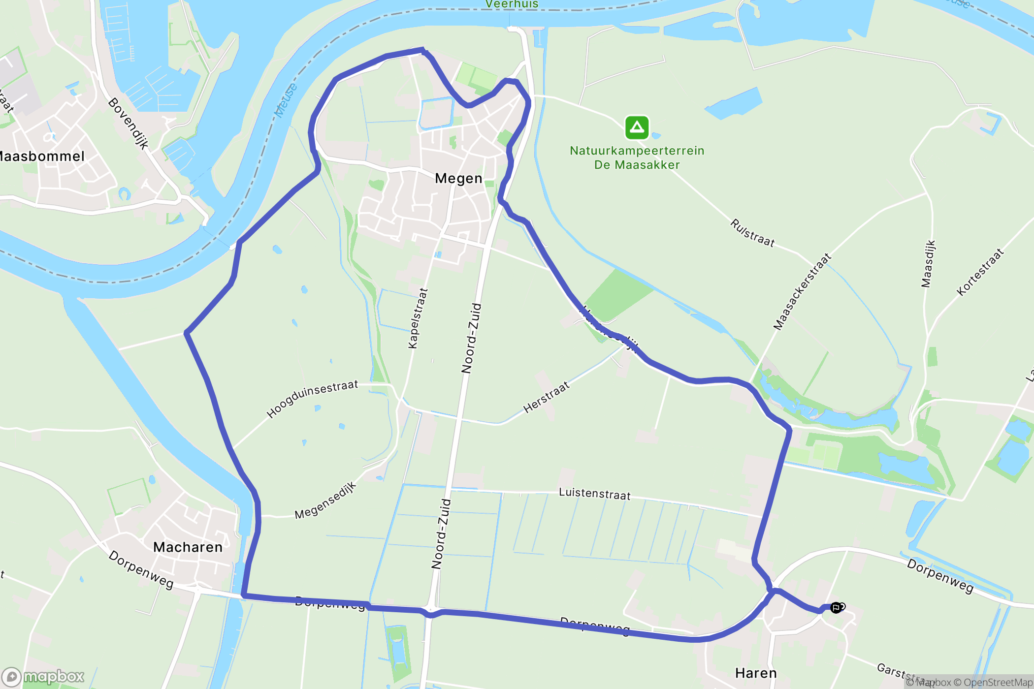 Haren: routekaart voor buitenactiviteiten - Netherlands