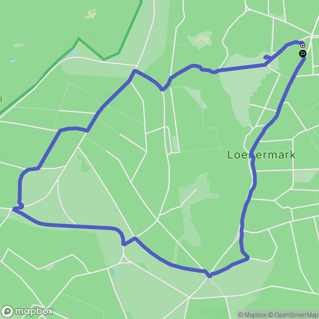 Loenen: routekaart voor buitenactiviteiten - Netherlands