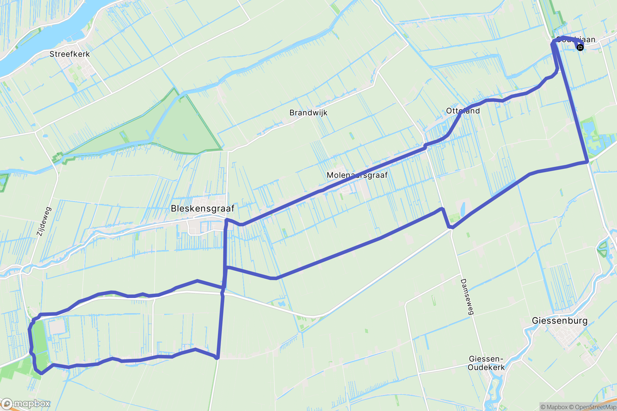 Goudriaan: routekaart voor buitenactiviteiten - Netherlands