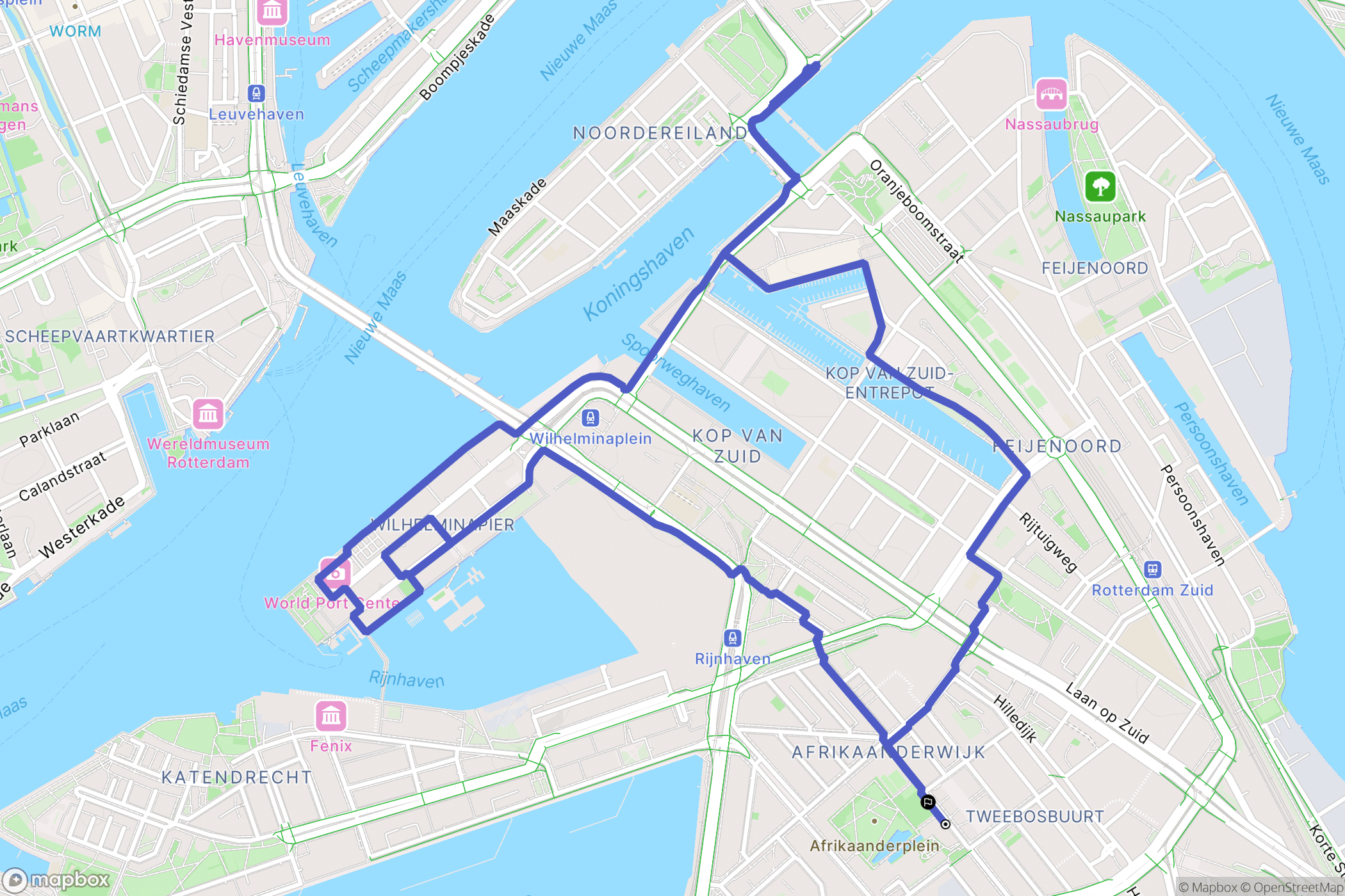 Rotterdam: routekaart voor buitenactiviteiten - Netherlands
