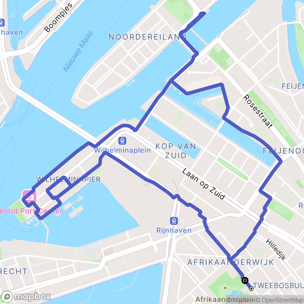 Rotterdam: routekaart voor buitenactiviteiten - Netherlands