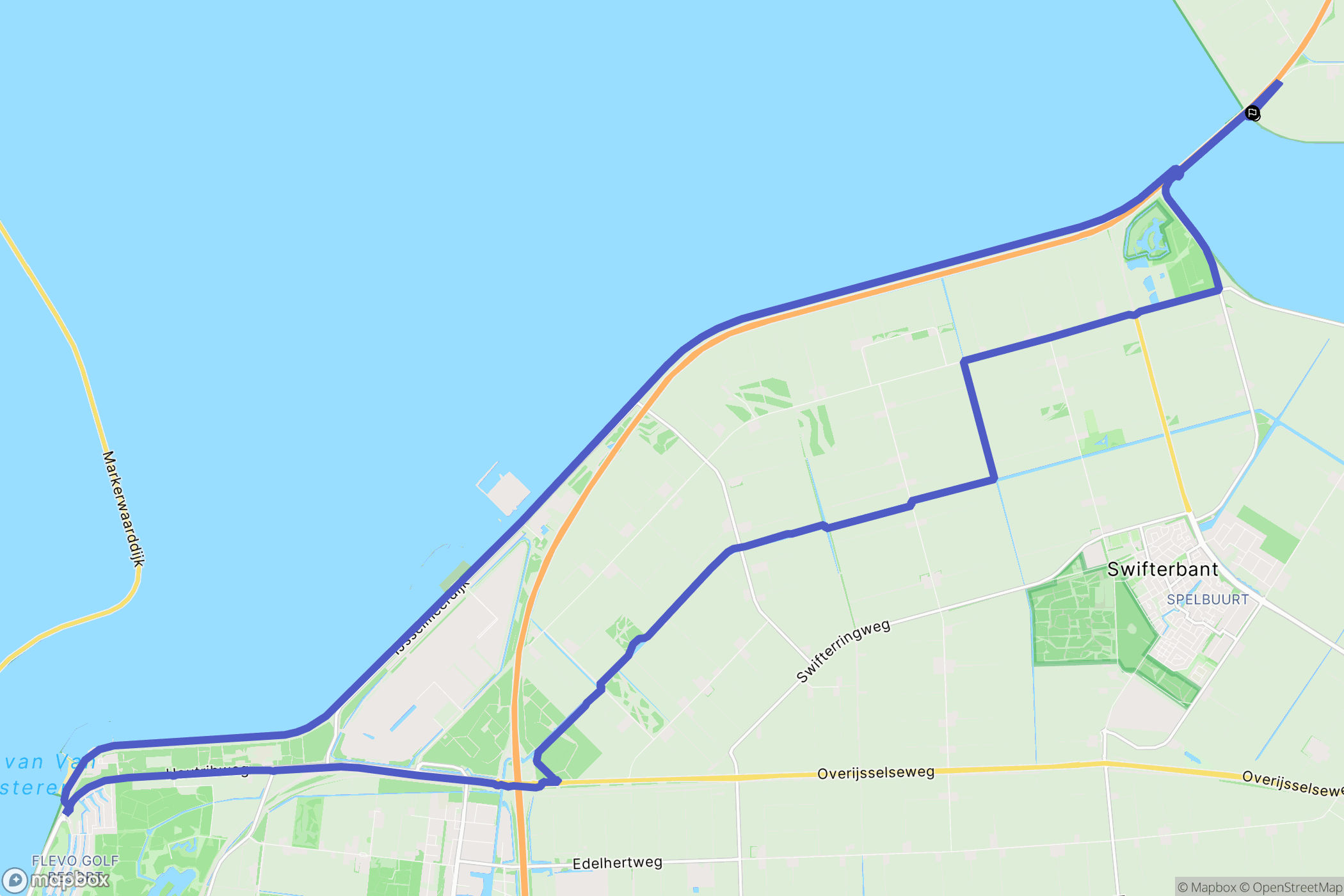 Nagele: routekaart voor buitenactiviteiten - Netherlands