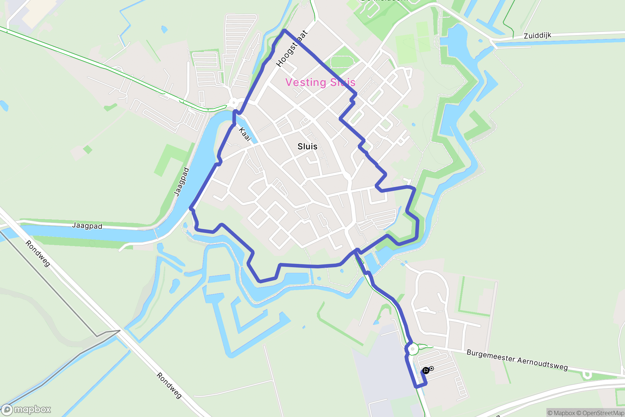 Sluis: routekaart voor buitenactiviteiten - Netherlands
