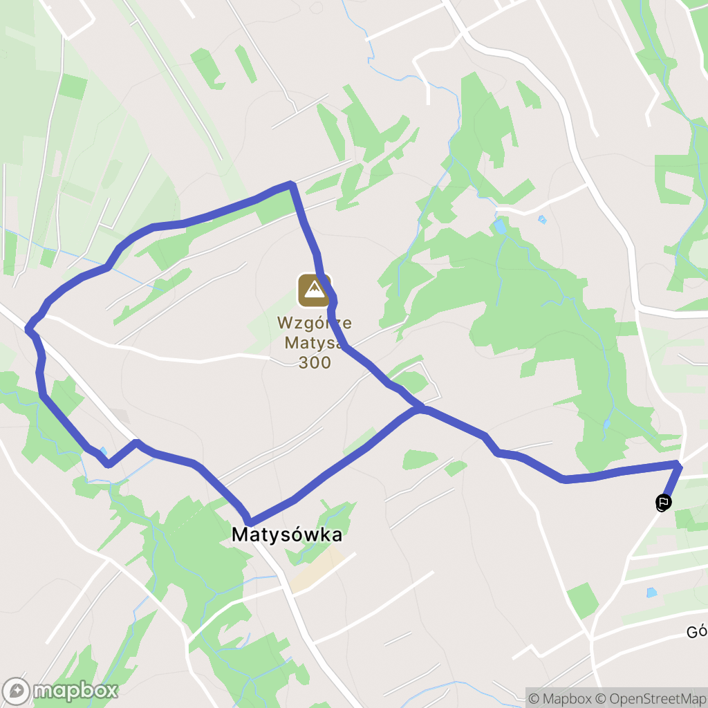 Rzeszów: mapa trasy - Poland