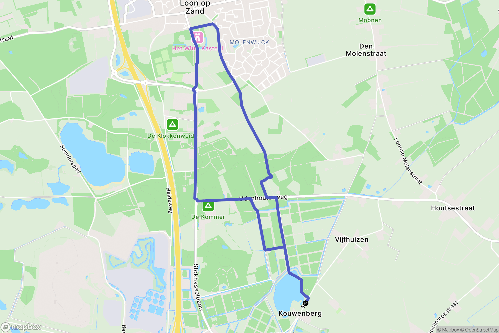 Tilburg: routekaart voor buitenactiviteiten - Netherlands
